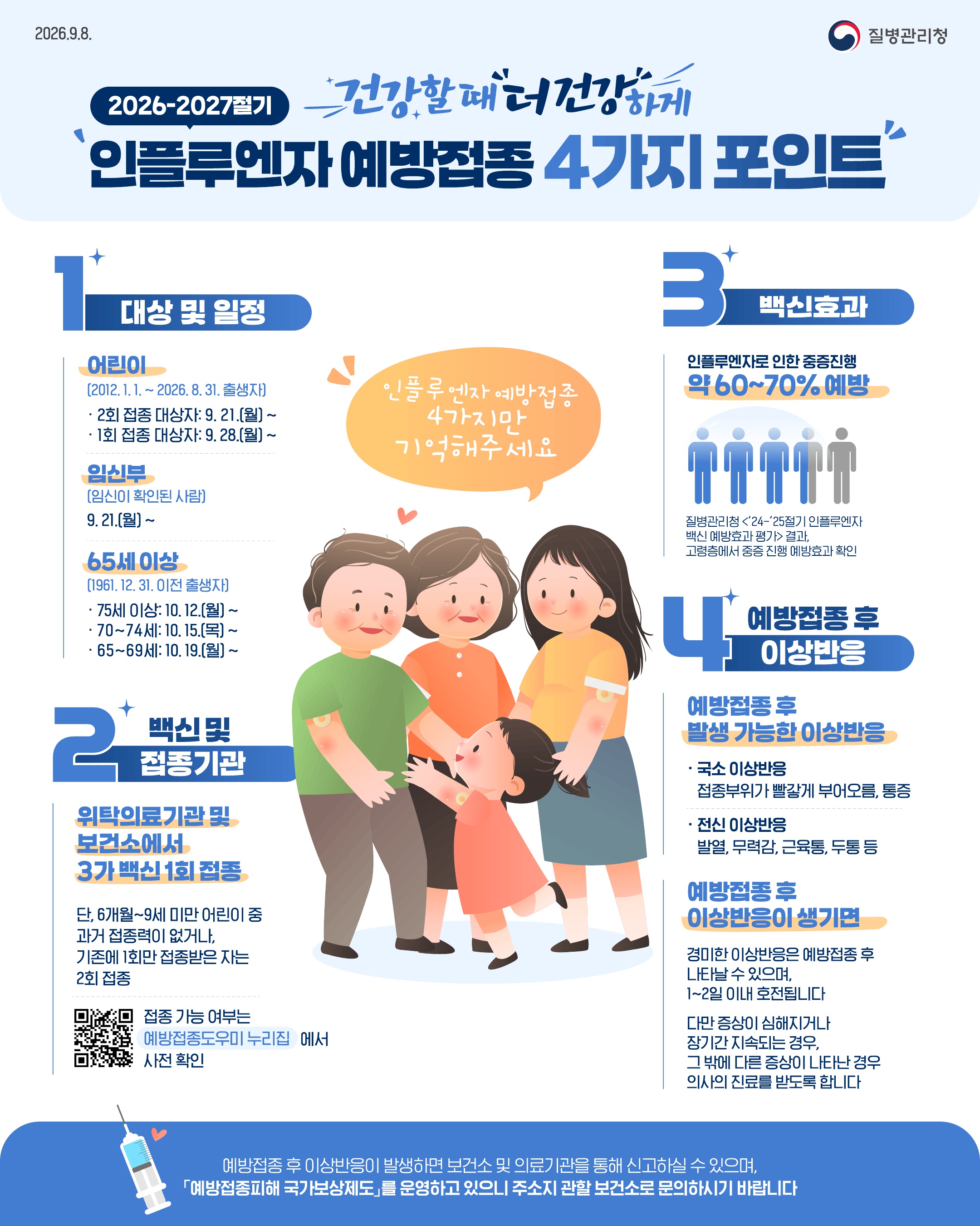 2026-2027절기 인플루엔자 안내문